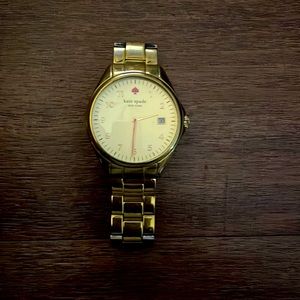 Gold Kate Spade Watch.